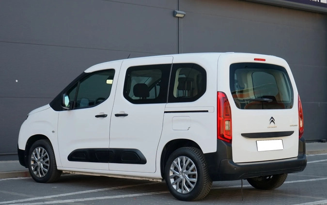 Citroen Berlingo cena 66900 przebieg: 60730, rok produkcji 2019 z Gdańsk małe 79